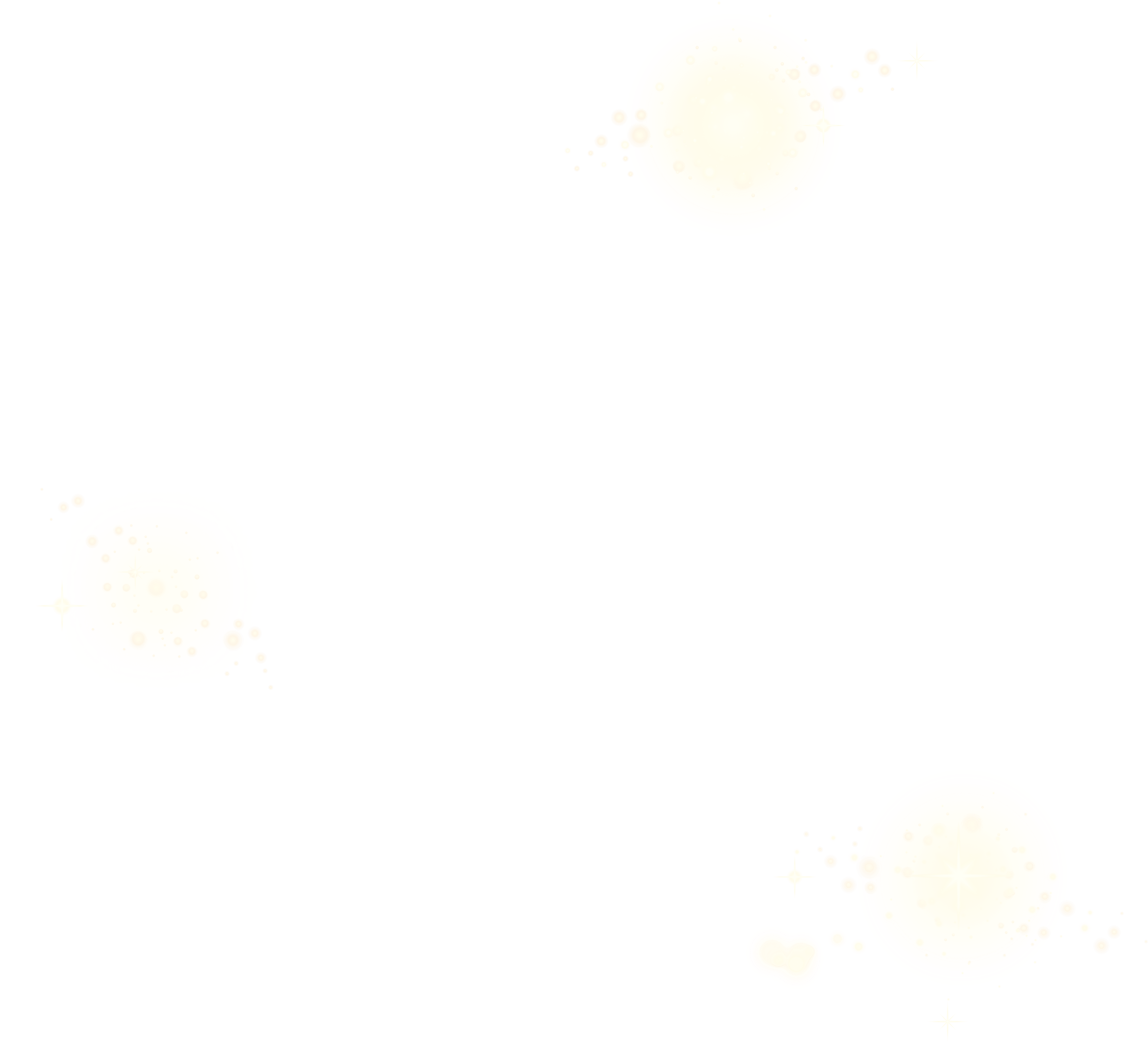 背景の星々